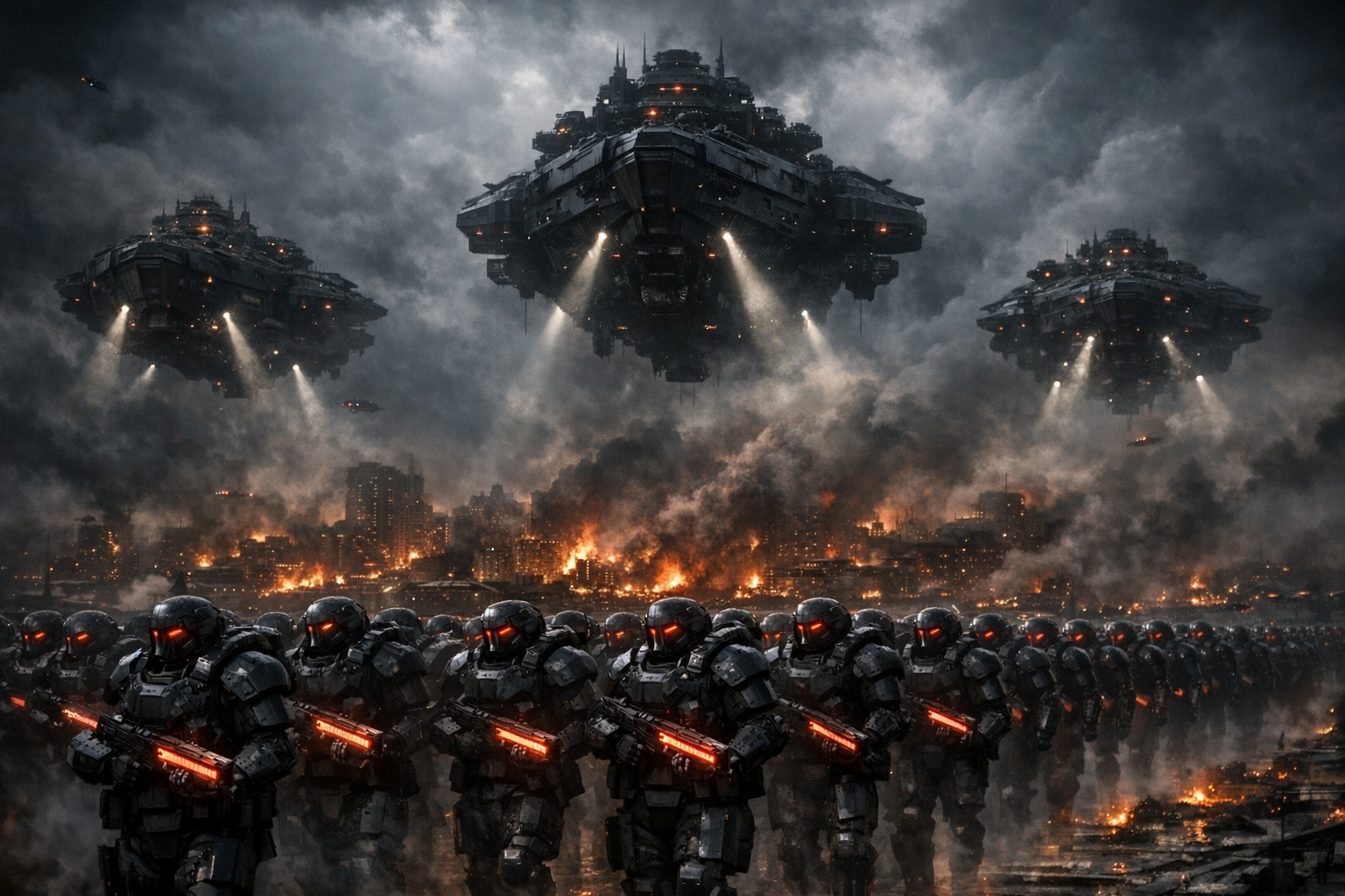 Iron Dominion faction military empire artwork